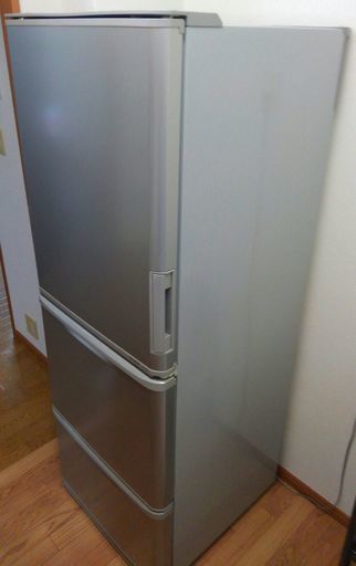 SHARP シャープ 3ドア冷凍冷蔵庫 どっちもドア SJ-WA35W-S 350L 2012年製