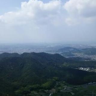 平日に山登り