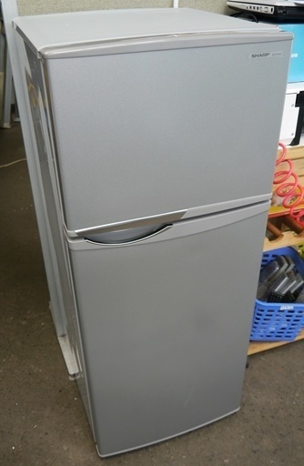 !!! NEW !!! ◎2014年製◎SHARP シャープ 直冷式冷蔵庫 118L SJ-H12W-S