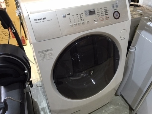 SHARP ドラム式洗濯機　ES-V540-NL　9kg　2014年製