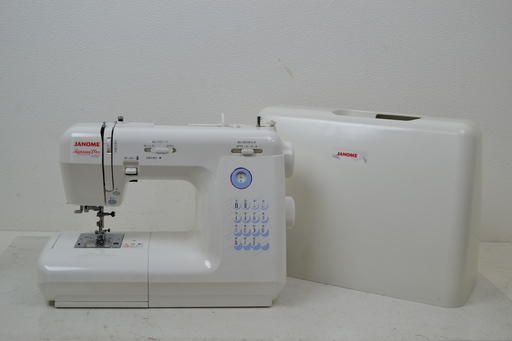 078) 【美品】 ジャノメ 751型 JANOME コンパクトミシン AgneauD'or Y707 アニュドール 【稼働品】