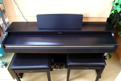 YAMAHA 電子ピアノ ARIUS YDP-162R 2014年製 椅子2脚付
