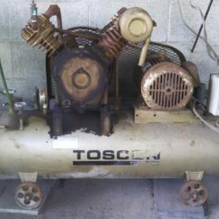  (終了)東芝エアーコンプレッサー 200V(訳有り)          