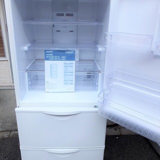 ハイアール ☆ AQR-261A 冷蔵庫 ハイアール Haier 3ドアノンフロン冷凍冷蔵庫 255L AQR-261A AQUA 冷蔵庫・冷凍庫