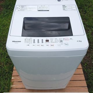 【完売】2016年製 美品 ハイセンス 4.5kg 全自動洗濯機...