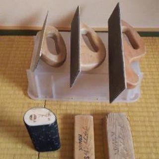 自動車鈑金塗装パテ研ぎ当て板セット