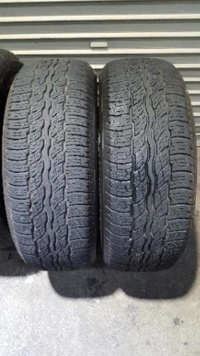 235/55R18　ブリヂストン　DUELER H/T687　4本