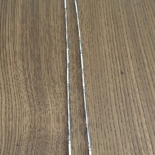 会 ネックレス pt850 プラチナ 長さ約42cm 約6.8ｇ