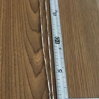 会 ネックレス pt850 プラチナ 長さ約42cm 約6.8ｇ