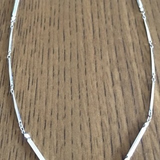 会 ネックレス pt850 プラチナ 長さ約42cm 約6.8ｇ