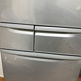 東芝 10年式 GR-C43G 428L 5ドア 冷蔵庫 自動製氷機能