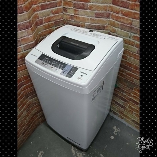 290Z 配送設置無料 HITACHI洗濯機 人気モデル 5kg-
