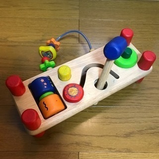 乳幼児用 玩具 (木のおもちゃ)