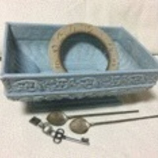 アンティーク 雑貨 陶器 鍵