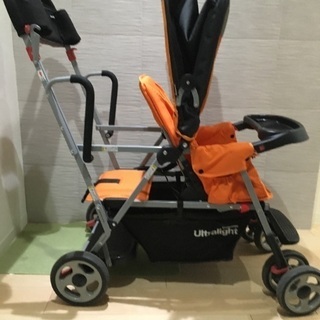 □店頭引取限定□超美品☆アップリカ オート4輪ベビーカー ラクーナ♫