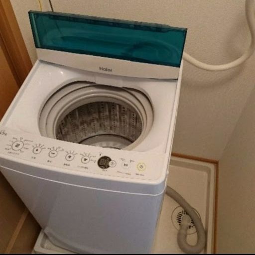 ハイアール 全自動洗濯機 4 5kg Jw C45a Wホワイト Yamazaki 坂東の生活家電 洗濯機 の中古あげます 譲ります ジモティーで不用品の処分