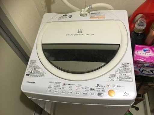 配達可 6kg洗濯機 東芝 2012年製 AW-60GL