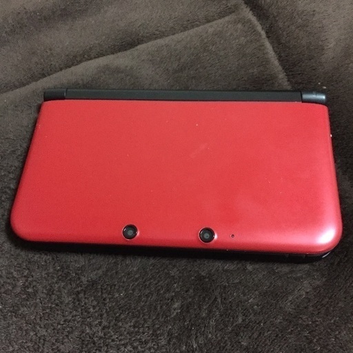 【中古】3DS LL レッド×ブラック