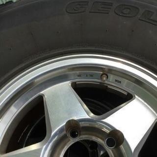 価格交渉可　ヨコハマタイヤ　アルミホイール、タイヤ4本セット　　