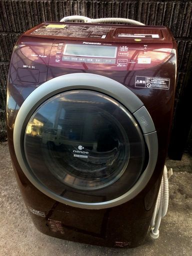 大分県 パナソニック ドラム 洗濯機 NA-VR5500L 2009年製 ドラム式洗濯機