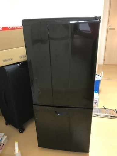 ◆Haier 138L 冷蔵庫 11年製 黒 中古