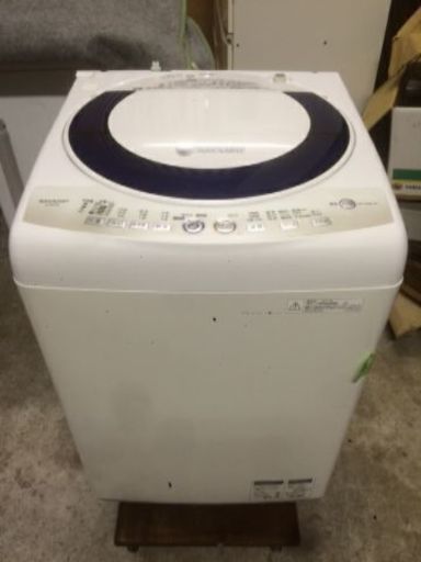 シャープ　全自動洗濯機　7㌔　イオンコート　ESーGE70K　２０１１年製　掲載２９日迄