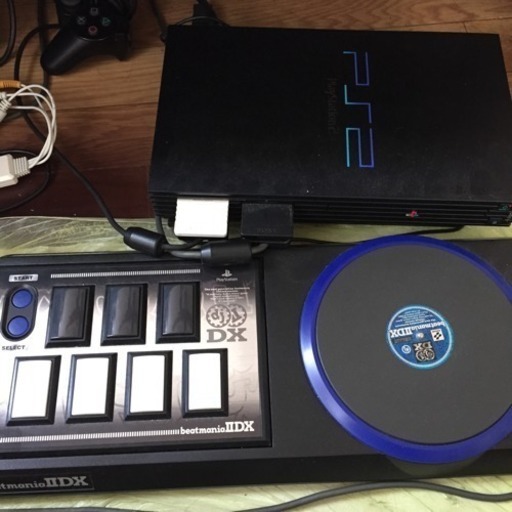 PS2本体 beatmania ⅡDX 専用 コントローラー  セット