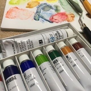 油絵の描き方教えてください!