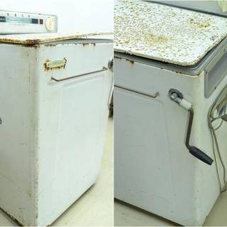 ナショナル　NATIONAL■昭和レトロ　洗濯機　1.5kg　ジャンク