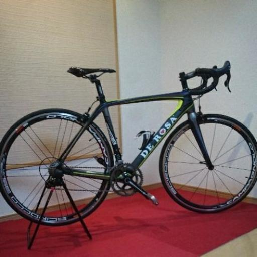 DE ROSA デローザ R838 カンパニョーロアテナ完成車 ☆ 極美品 走行30㌔程 ガラスコーティング済