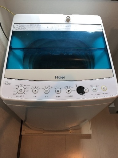 Haier 未使用 洗濯機 4.5kg JW-C45A