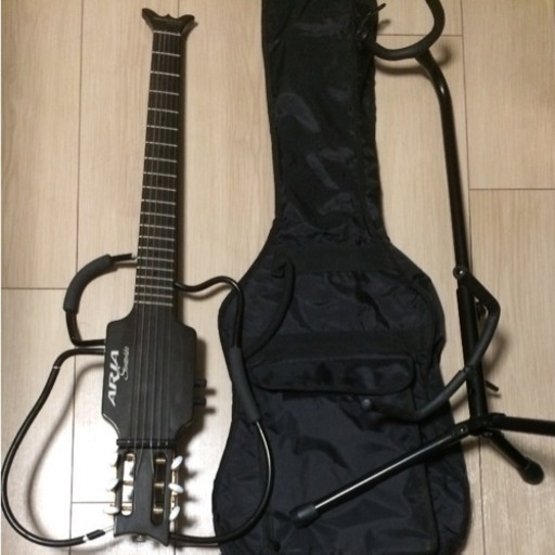 サイレントギター ARIA Sinsonido スタンド ケース付き pa-bekasi.go.id