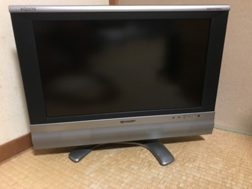 【中古、値下げ】シャープLC-20AX5 液晶地上デジタルテレビ