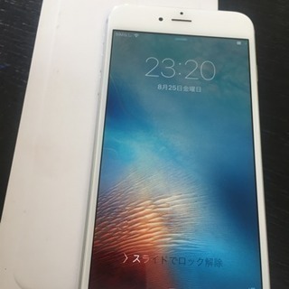 中古 ソフトバンク iPhone6 PLUS 64gb シルバー