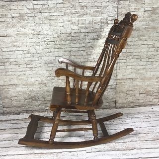 自宅までお届けします  値下げ交渉あり！オシャレなバリ製ロッキングチェア