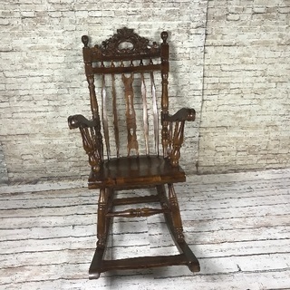 自宅までお届けします  値下げ交渉あり！オシャレなバリ製ロッキングチェア