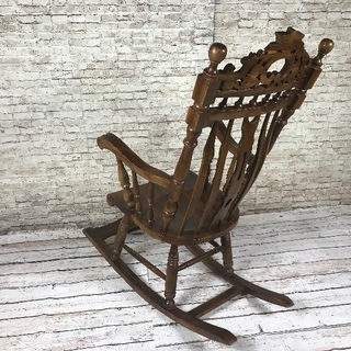 自宅までお届けします  値下げ交渉あり！オシャレなバリ製ロッキングチェア