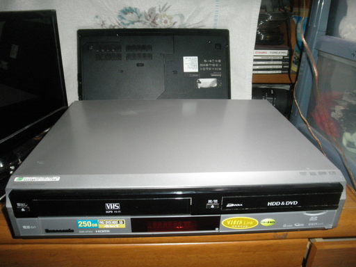 Panasonic「DMR-XP21V」地デジ・BS・CS VHS一体型DVDレコーダー