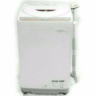 節水&黒カビブロックの「穴なし槽」。洗濯後だけでなく保管・着用中も衣類の除菌・防臭効果が持続「Ag+イオンコート」。ボタンひと押しで簡単設定「すすぎ1回」コース搭載。  2012年式SHARP6キロ 簡易乾燥機能付きです！ 取り扱い説明書付きです！ 配送無料です！💫