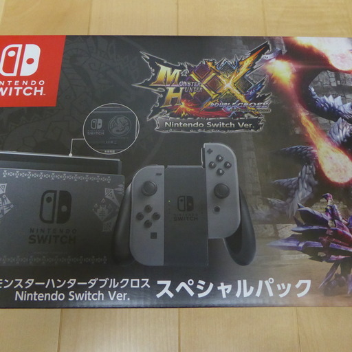 新品 Nintendo Switch 任天堂 スイッチ モンスターハンターダブル