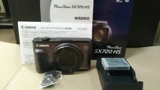 光学40倍 極美品 Canon SX720HS デジカメ キャノン