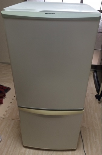 ナショナル　2ドア　冷蔵庫　135L　2008年製　中古品 （売却済み）