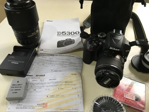 Nikon d5300 ダブルズームキット カメラ