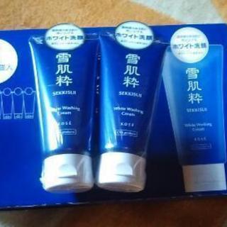 Kose 雪肌粋ホワイト洗顔クリーム6個入り ライター 谷町六丁目のその他の中古あげます 譲ります ジモティーで不用品の処分