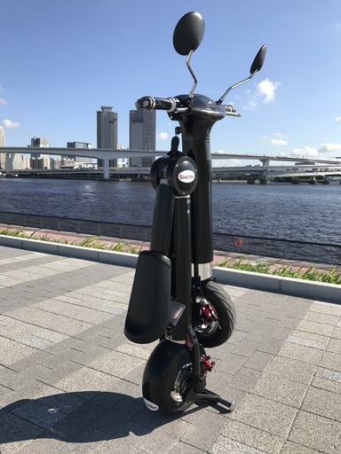 新品 ScootMan S8 スクートマン 自動折りたたみ機能付き電動スクター  