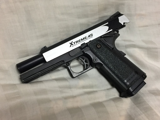 東京マルイ　エクストリーム４５　ブローバック好調！