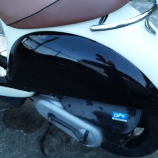 《決まりました》☆☆ホンダクレアスクーピーAF55　黒　塗り替えたばかりですタイヤは前後新品
