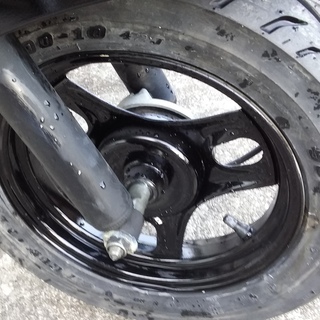 《決まりました》☆☆ホンダクレアスクーピーAF55　黒　塗り替えたばかりですタイヤは前後新品