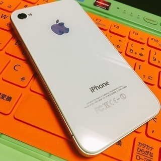 【ジャンク2台セット】iPhone4  32G ホワイト 本体のみ