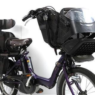 子供乗せ電動アシスト自転車 パープル ブリヂストン アンジェリーノ プティットe A20L83 子供乗せ電動アシスト自転車 パープル ブリヂストン アンジェリーノ